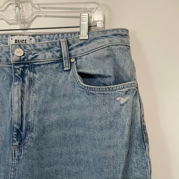 PAIGE Stella Straight in Gnarly Destructed 32 - Picture 3 of 14